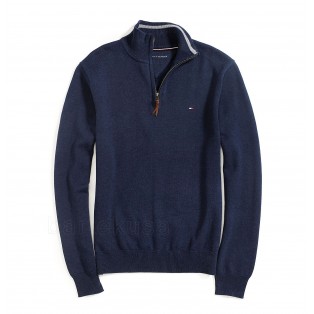 Tommy Hilfiger Sweter Meski - Half Zip 